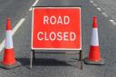 The road will be closed from 7pm this evening.