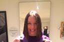 Lucy Kennedy had 16 inches of her hair chopped off to raise money for the Stroke Association