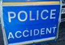 Police were called to a collision on Whitefield Road on Sunday evening.