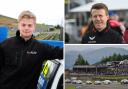 Ronan Pearson (left) and Rory Butcher (above right) will aim to succeed at their home track when the Kwik Fit British Touring Car Championships returns to Knockhill (below right) this weekend.