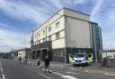 Fire Station Creative was sealed off by police last July after a 'large piece of rendering' fell off the building.