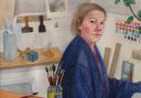 Donna McGlynn's self-portrait won the Sutherland Independent Scottish Portrait Award in Fine Art 2023. 