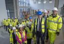 Richard Lochhead MSP during his visit to the Dunfermline Learning Campus