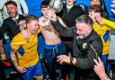 Swifts boss Jason McCrindle (right) heaped praise on his players for their historic East of Scotland Qualifying Cup final triumph.