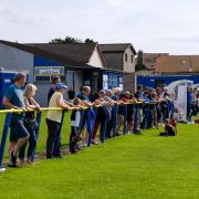 Crossgates Primrose say that not having fans at games over the last year has been difficult. Photo: Jim Payne.