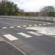 Tesco has installed the measure at the pedestrian crossing heading into the supermarket’s car park.