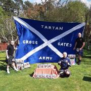 The Crossgates Tartan Army raised money for various good causes ahead of the Euros