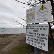 Work to tackle the radioactive polltion at Dalgety Bay foreshore should be complete by July or August.