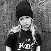 Amelia Huston, aged eight, has her own clothing range
