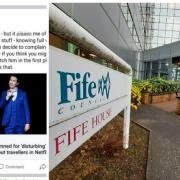 Fife Council have apologised for a post on their Facebook page about a Holocaust 'joke' made by comedian Jimmy Carr.