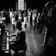 Joseph McKenzie's photo of a ballet class in session in Dunfermline in the 1960s - Image handed out by Dunfermline Carnegie Library and Galleries