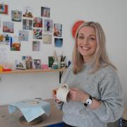 Ceramicist Sarah Lyth, who will be displaying during the Open Studios event.