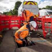 Openreach are carrying out works at Baldridgeburn in Dunfermline.