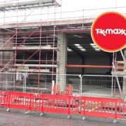 Unit 8 at Carnegie Retail Park is being converted into a TX Maxx store.