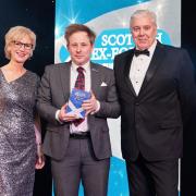 Gary was named Reservist of the Year at the Scottish Ex-Forces in Business Awards.
