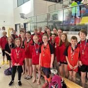 Dunfermline Amateur Swimming Club held a junior gala to celebrate its 75th anniversary.