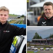 Ronan Pearson (left) and Rory Butcher (above right) will aim to succeed at their home track when the Kwik Fit British Touring Car Championships returns to Knockhill (below right) this weekend.