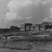 Early development of the Abbey View housing estate