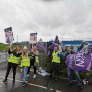 Workers at Fife College have taken to the picket lines as part of an ongoing dispute over pay and conditions.
