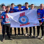 Fife Revolutions celebrated league success at the weekend.