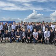 Babcock Rosyth's 2023 intake of new apprentices and graduates.