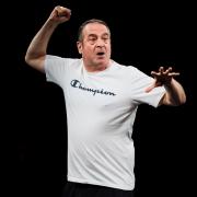 You can win tickets to see comedian Mark Thomas in the play, England & Son, at the Traverse Theatre in Edinburgh.