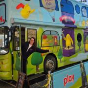 The PlayTalkRead bus is to stop off in Dunfermline.