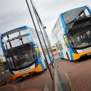 Free bus travel will be available in Dunfermline on three dates in March.