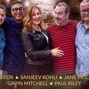 Five of the cast from Still Game - Jane McCarry, Paul Riley, Mark Cox, Gavin Mitchell, and Sanjeev Kohli - are coming to the Alhambra.