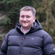Ryan Blackadder who has been selected as the Scottish Green Party's candidate for the Dunfermline and Dollar constituency.