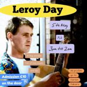 Leroy Day takes place in PJ Molloys in Dunfermline on Sunday.