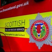 Police Scotland has launched an appeal following the blaze at the derelict property yesterday (Sunday).