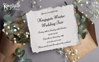 A Winter Wedding fair will take place in the Kingsgate Centre later this month.