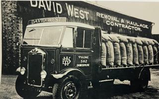 David West started his road haulage company in Dunfermline in 1920.