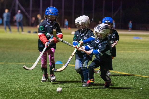 Aberdour Shinty Club's youth sections may be able to resume training in late April. Photo: Kenny Smith, Kenny Smith Photography.