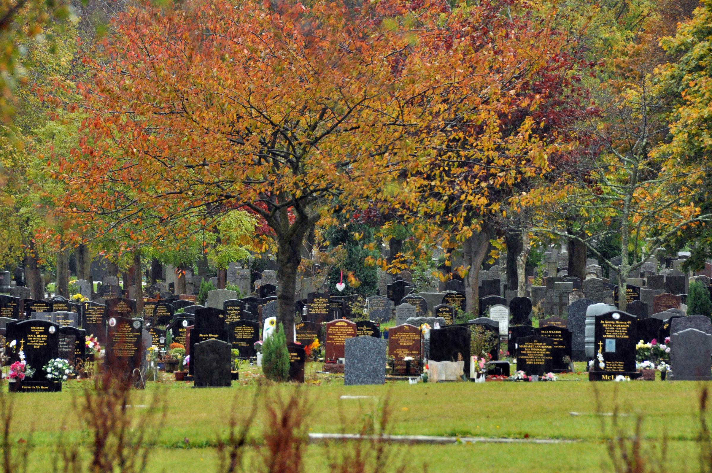 Demand for action at cemetery