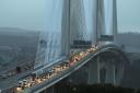 Major delays after two three car smashes on the Queensferry Crossing.