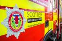 The Scottish Fire and Rescue Service mobilised two appliances and specialist resources to the scene.