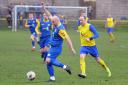 Crossgates Primrose and Inverkeithing Hillfield Swifts battled out a derby draw on Saturday. Photo: Dave Wardle.