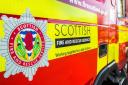 The Scottish Fire and Rescue Service mobilised an appliance to the scene.