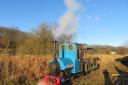 Big Dave, Lathalmond Railway Museum's new steam locomotiive