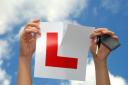 A drunk learner driver on the motorway jumped into the back seat while travelling at 40mph.