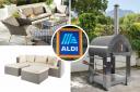 Shop Aldi’s popular garden furniture range all on sale in time for this week’s heatwave (Aldi/PA)