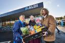Aldi stores in Fife, and across the rest of the country, are continuing to donate meals to good causes. Image: Daniel Graves Photos