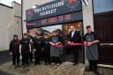 The new Kelty Butcher opened by Cllr Alex Campbell. Images: David Wardle