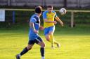 Action from Crossgates Primrose's win over Vale of Leithen. Photo: David Wardle.