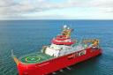 The RRS Sir David Attenborough which will be maintained in Rosyth after Babcock secured a £45m contract. Pic: British Antarctic Survey
