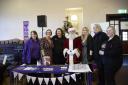The Rosyth Military Wives Choir at Rosyth Community Market's Christmas event in December. Photo: Rosyth Community Market/Tam Livingstone.