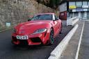 The Toyota Supra on test in West Yorkshire