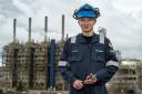 Lewis Robson, a second year machinery apprentice at Fife Ethylene Plant. Photo: Exxonmobil.